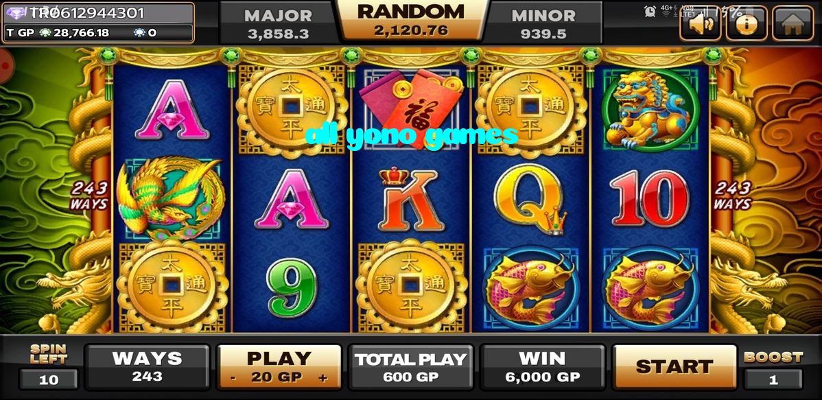 all yono games
