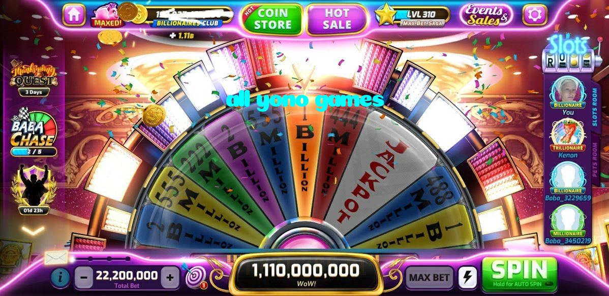 all yono games casino presented on mobile device in Pakistan with slots and live games
